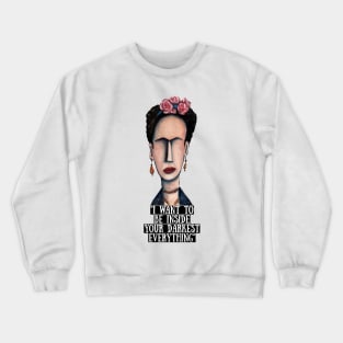 Frida Kahlo Crewneck Sweatshirt